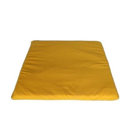 PEACH BLOSSOM YOGA Peach Blossom Yoga 11007 Zabuton Cushion; Yellow 11007-A5